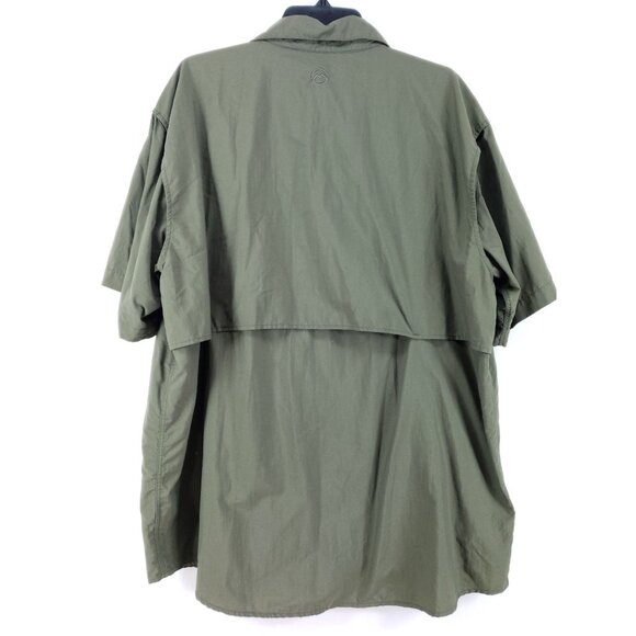 Magellan Men's Size XL Vented Fish Gear Shirt Green - Picture 2 of 7